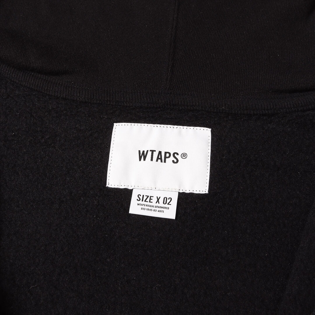 W)taps - WTAPS ダブルタップス パーカー ブラック 黒 サイズ:M | 22AW