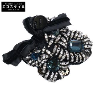 PRADA - プラダ 三角ロゴプレート ブローチ ブラックの通販 by グラン