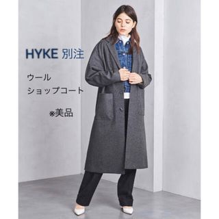 HYKE - HYKE ハイク ダッフル DOUBLE FACE DUFFLE JACKETの通販 by