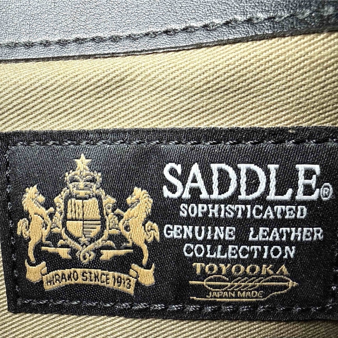 SOMES SADDLE 本革 セカンドバッグ エグゼクティブ ミニダレスバッグの