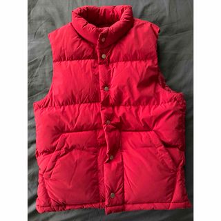 ダウンベスト レッド メンズ Mの通販 by さをり's shop｜ラクマ