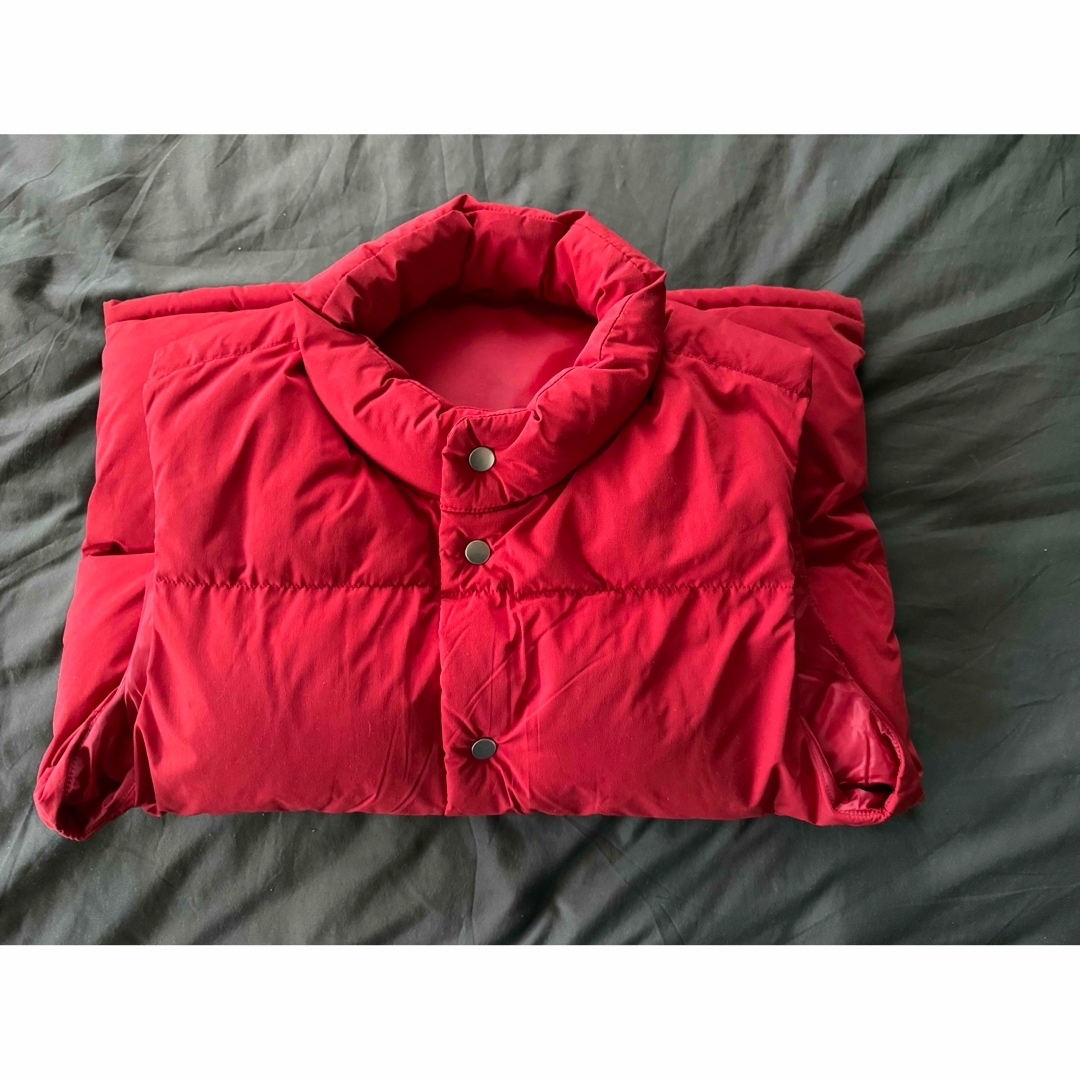 ダウンベスト レッド メンズ Mの通販 by さをり's shop｜ラクマ