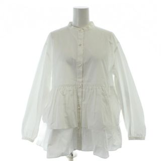 UNITED ARROWS - フランス製Charvet シャルべ ノーカラーシャツの通販