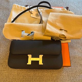 HERMES - 【K刻印】エルメス ミニエヴリン ノワール/Sliver金具の通販