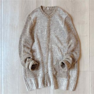 45R - 45R✨45rpm 縮絨ウール 水玉 ドット柄 バイカラー ストール