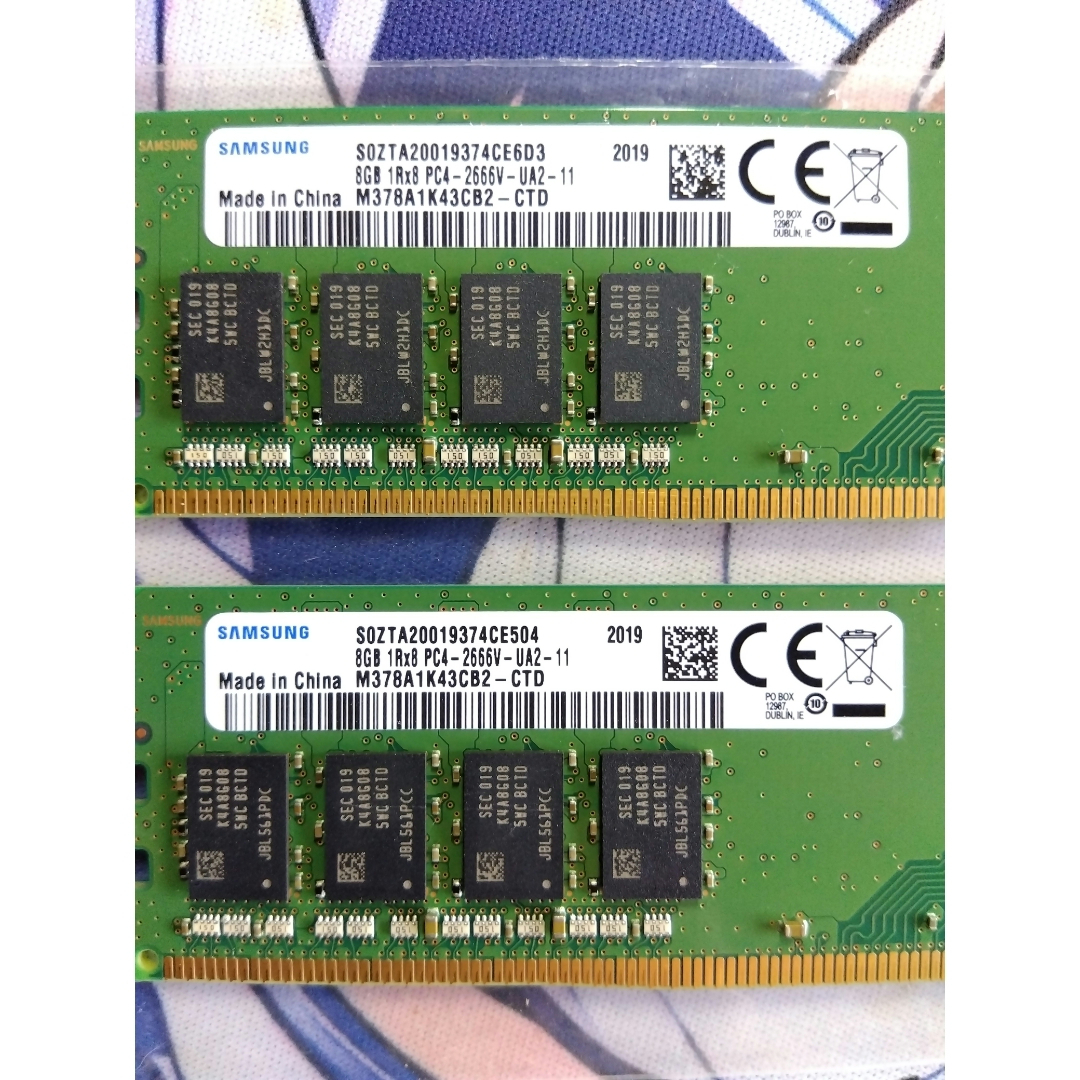 SAMSUNG - SAMSUNG DDR4 メモリ 16GBの通販 by 楓原 椿奇Shop