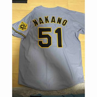 阪神タイガース - 阪神タイガース 中野拓夢 ビジター ユニフォーム Lの