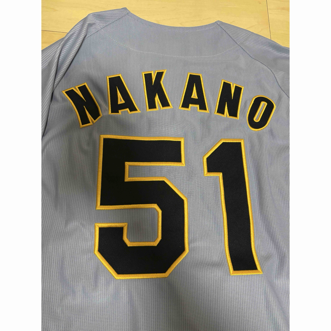 阪神タイガース - 阪神タイガース 中野拓夢 ビジター ユニフォーム Lの