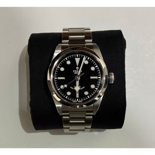 Tudor - チューダーブラックベイクロノレザーベルトの通販 by sn's