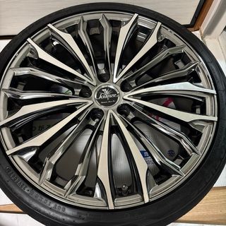 WORK EMITZ イミッツ 19インチ ホイール pcd114.3 5穴の通販 by コマ