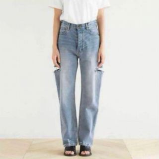 SeaRoomlynn - searoomlynn ハイウエストLOOSEデニムトラウザーの通販