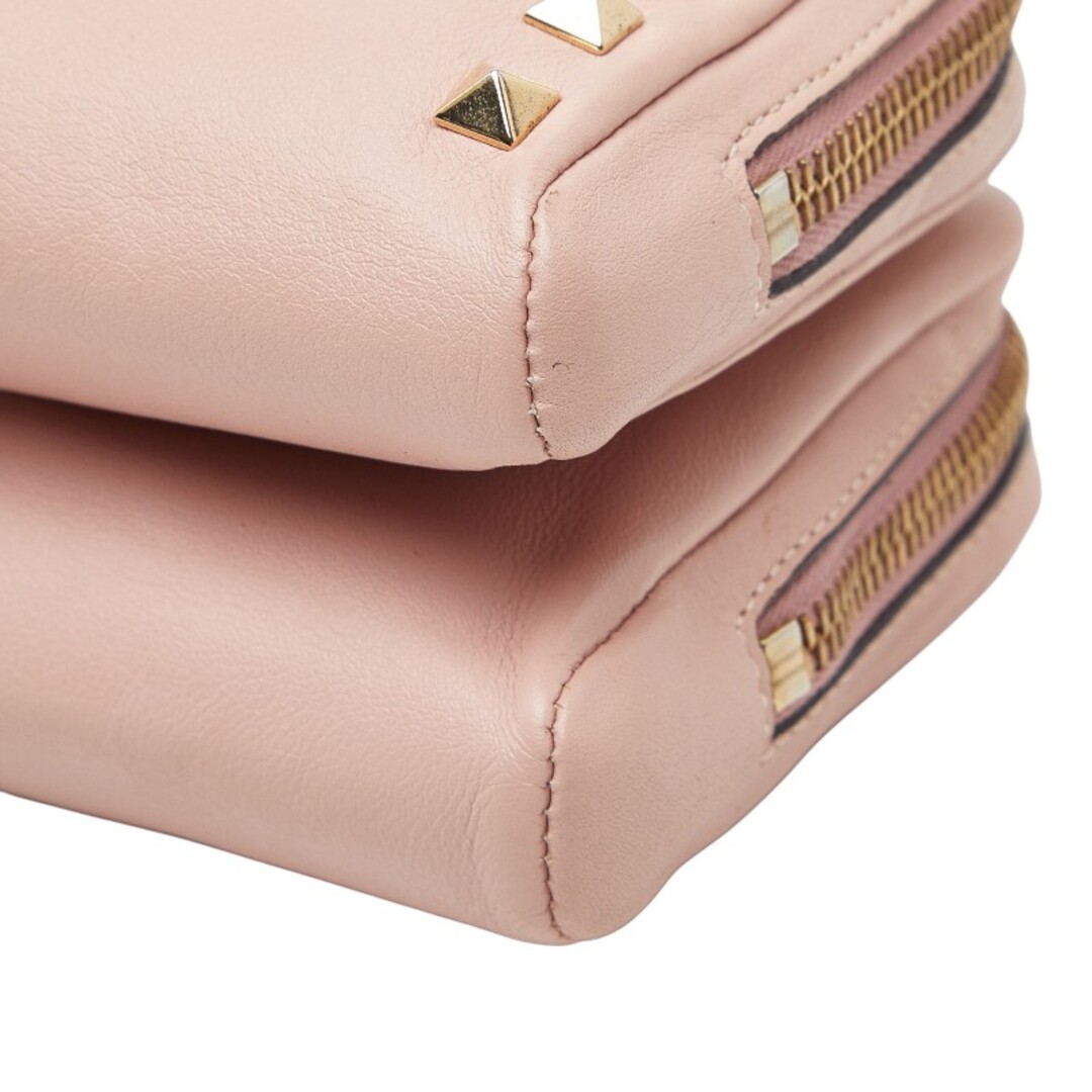 VALENTINO - ヴァレンティノ ロックスタッズ ショルダーバッグ レザー