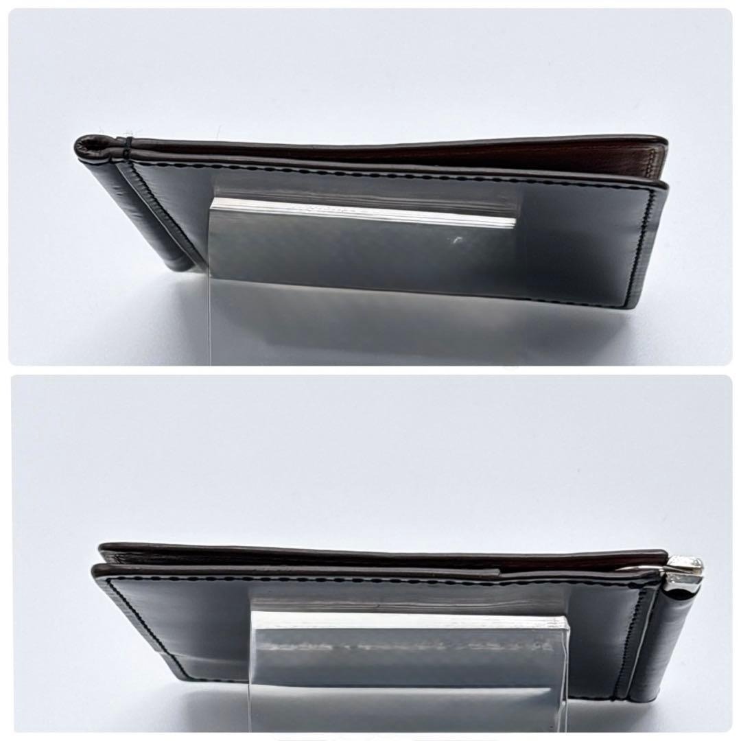 GANZO - ガンゾ ganzo マネークリップ ブライドルレザー 2つ折り財布