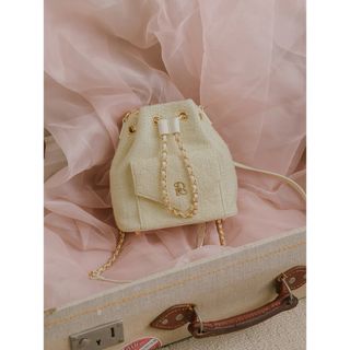 Darich - ダーリッチ darich キルティングビジューミニリュック SAX