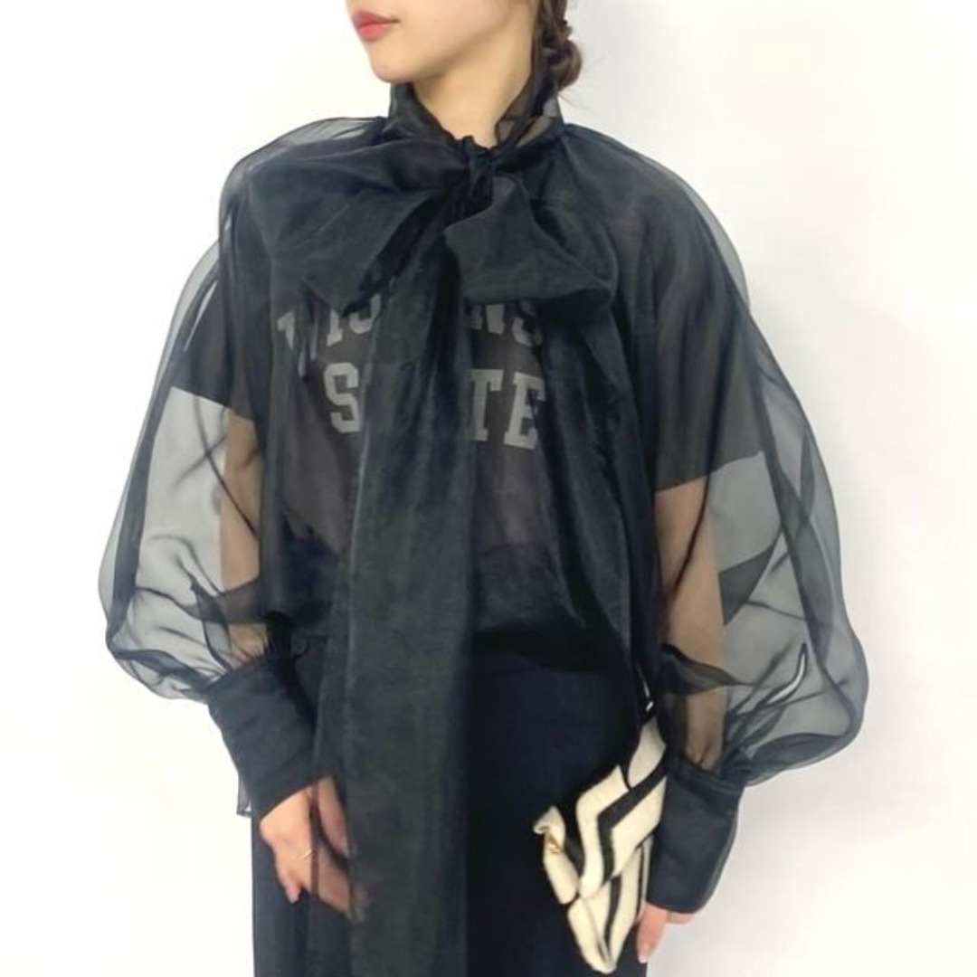 Whim Gazette - 【2024／人気完売品】 Whim Gazette オーガンジーボウ