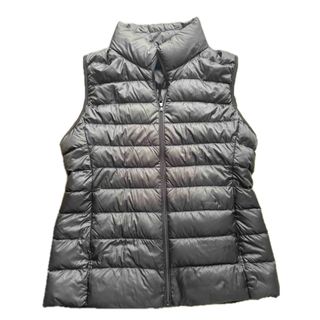 UNIQLO - ユニクロ ウルトラライトダウンロングベスト ブラックの通販
