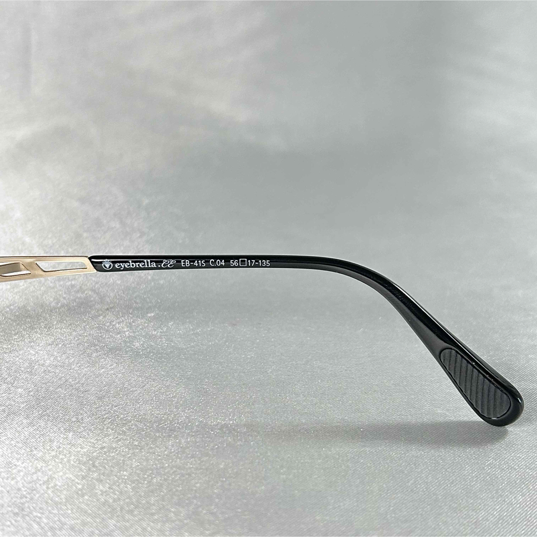 アイブレラクリアエバーS サングラス ゴールドブラック eyebrellaの