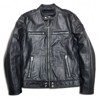 adidas - booさん adidas レザー ライダース W.ROHRL リアムギャラガー