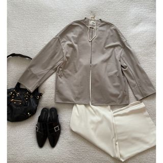 IENA - イエナ リーフレースブラウスの通販 by じーん's shop｜イエナ