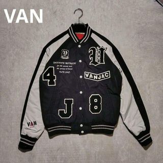 VAN Jacket - 美品✨VAN JACKET ダウンジャケット ワッペン 刺繍 ロゴ