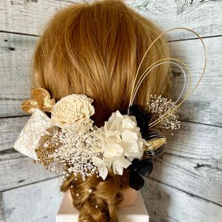 ゆり カサブランカ 髪飾り 沢尻エリカ 純白 百合 成人式 結婚式 卒業式
