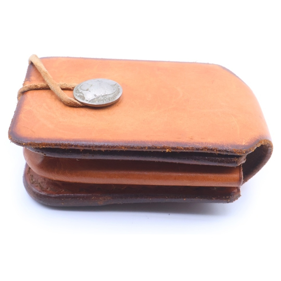 goro's - goro's ゴローズ シガレットタバコケース シルバーブラウンの