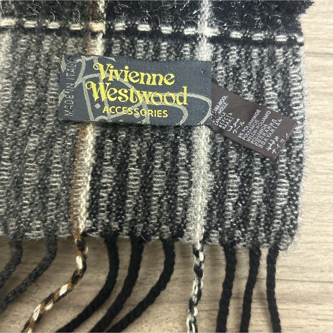 Vivienne Westwood - 廃盤品 Vivienne Westwood チェック柄マフラー
