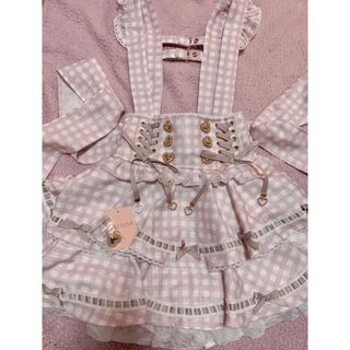 LIZ LISA - LIZLISA ジュエリー柄セットアップ ネイビーの通販 by