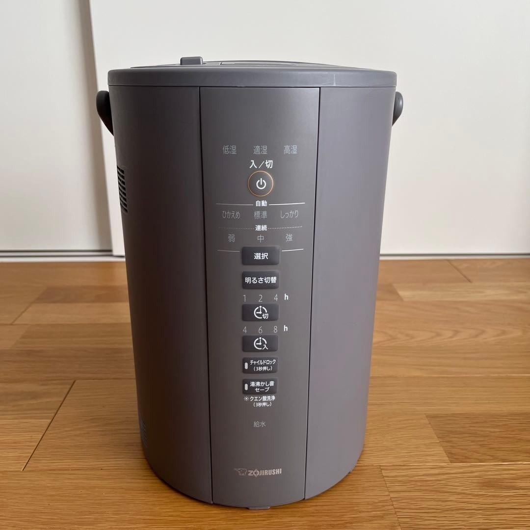 象印 - 象印 スチーム式加湿器 EE-DD50型 大容量 2023年製 グレーの