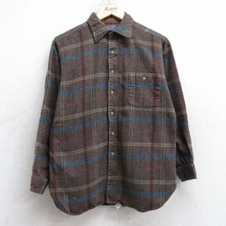 PENDLETON - 90年代 PENDLETON ペンドルトン ウール 長袖シャツ