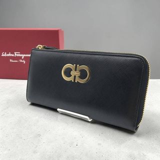 Salvatore Ferragamo - サルヴァトーレフェラガモ 長財布 黒 ブラック