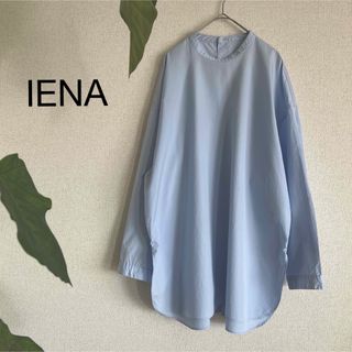 IENA - ドット ボウタイVネックブラウス ネイビーの通販 by ムー's