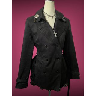 JUSGLITTY - ジャスグリッティー JUSGLITTY ダブルボタン ミドルコート