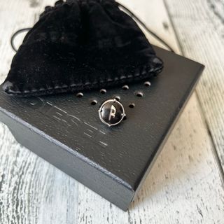 YURULI - Ya-ji ヤージ ターコイズピアス 赤ワックスコード YAJI