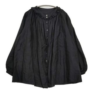 nest Robe - nestrobe リネンバイカラーセーラーカラーブラウスの通販