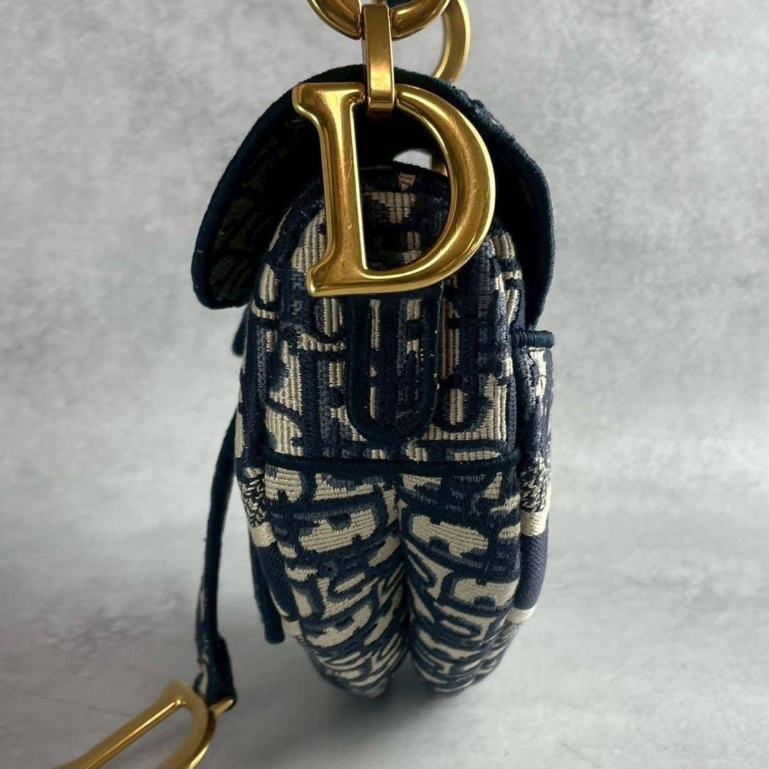 Christian Dior - 【極美品】ディオール サドルバッグ オブリーク