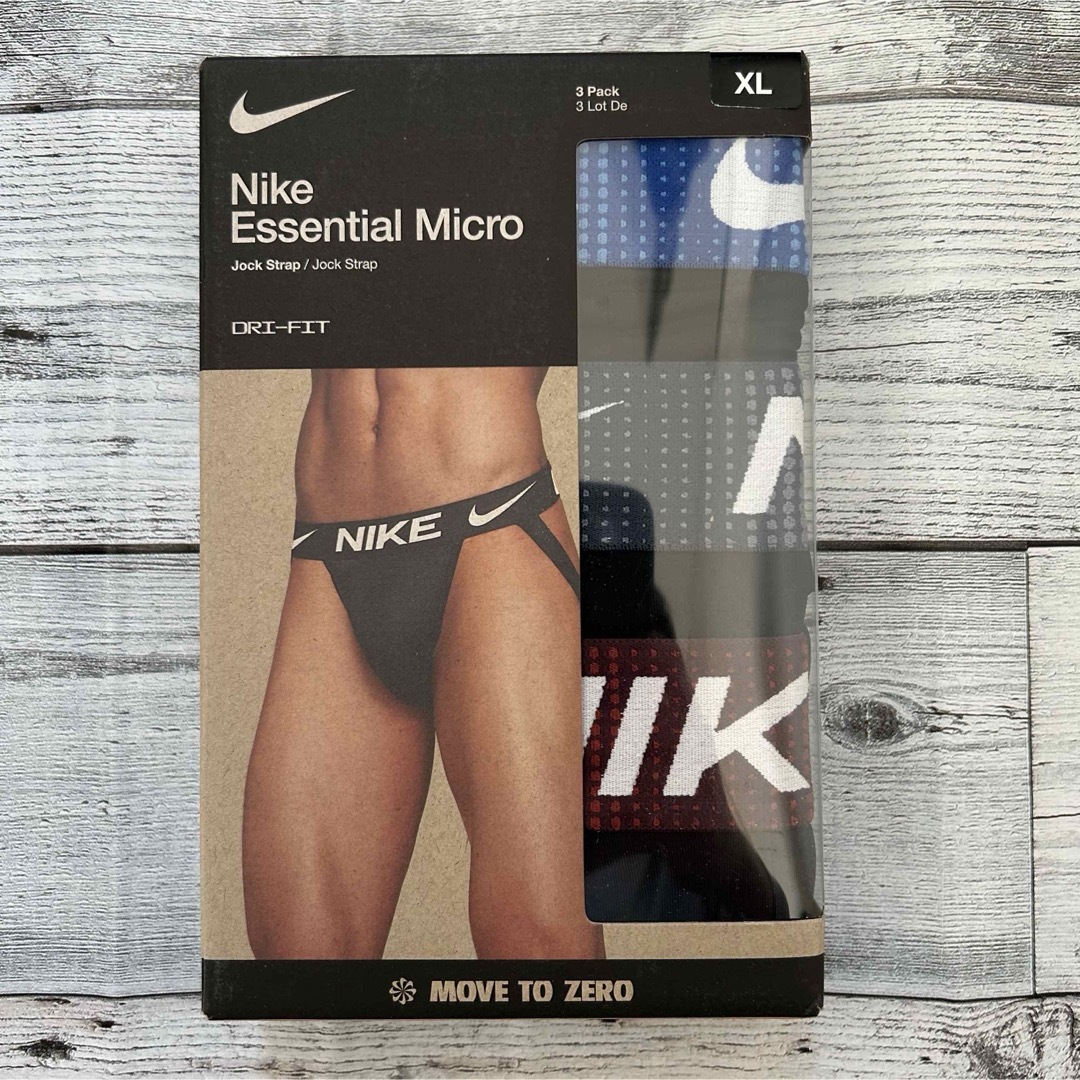NIKE - 新品 ナイキ NIKE ストラップ パンツ ブリーフ ビキニ XL1枚 黒