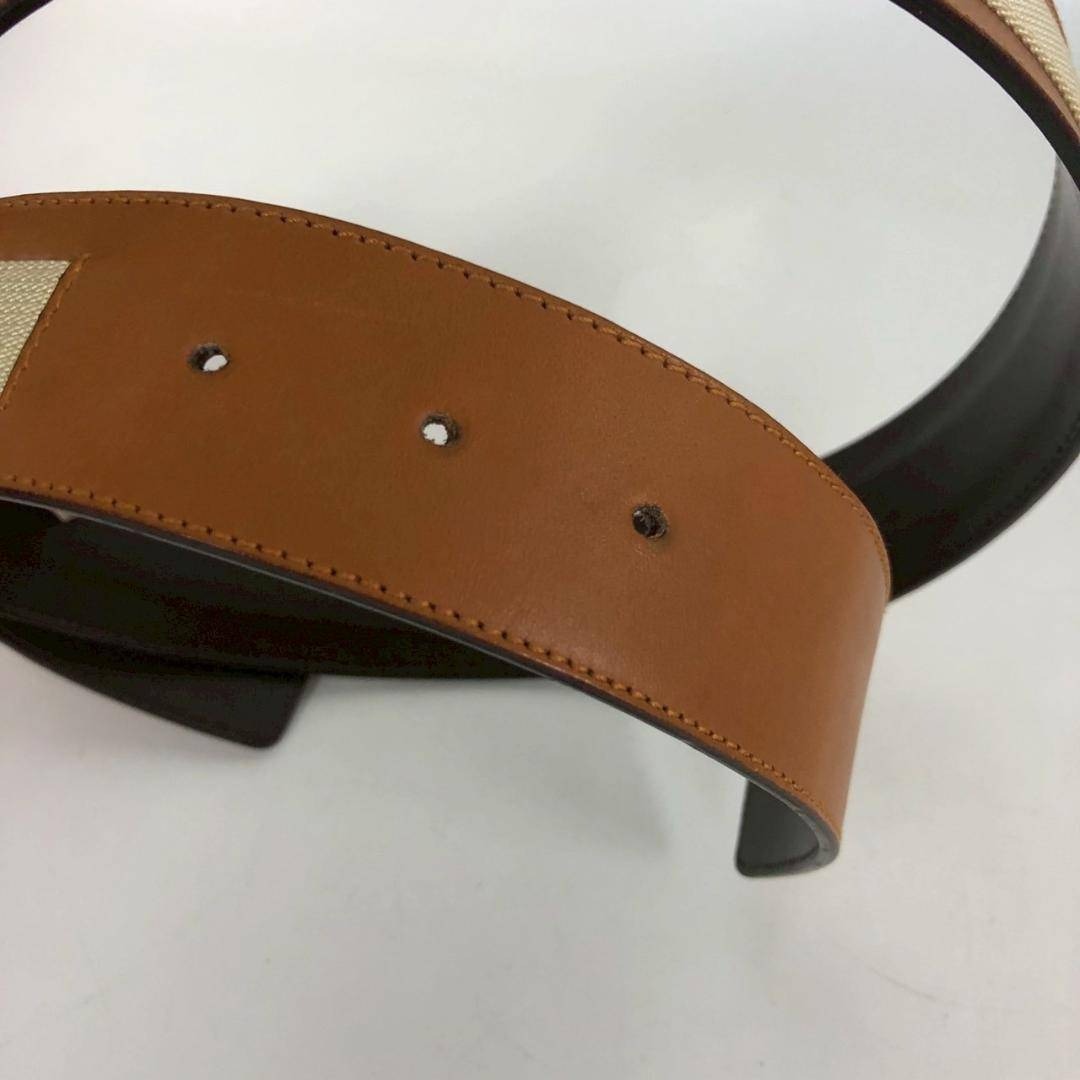 GUCCI - GUCCI グッチ ダブルG ベルト 212956 ブラウン ベージュ