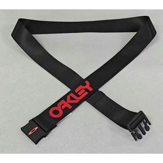Oakley - y2k 00s オークリー ベルト スカル バックル パンチング 黒