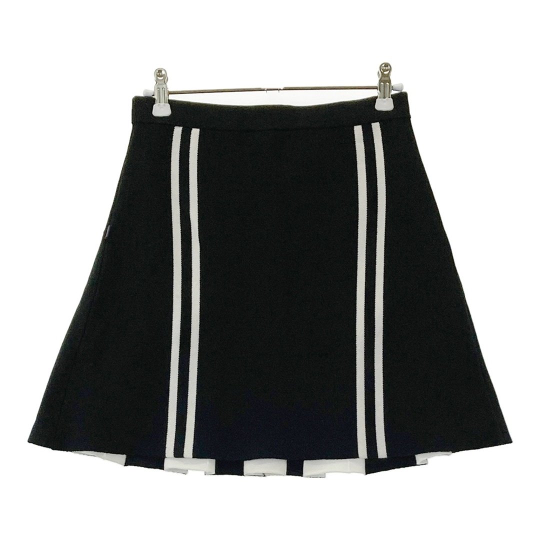 サイズ：S ADMIRAL アドミラル バックプリーツ ニットスカート