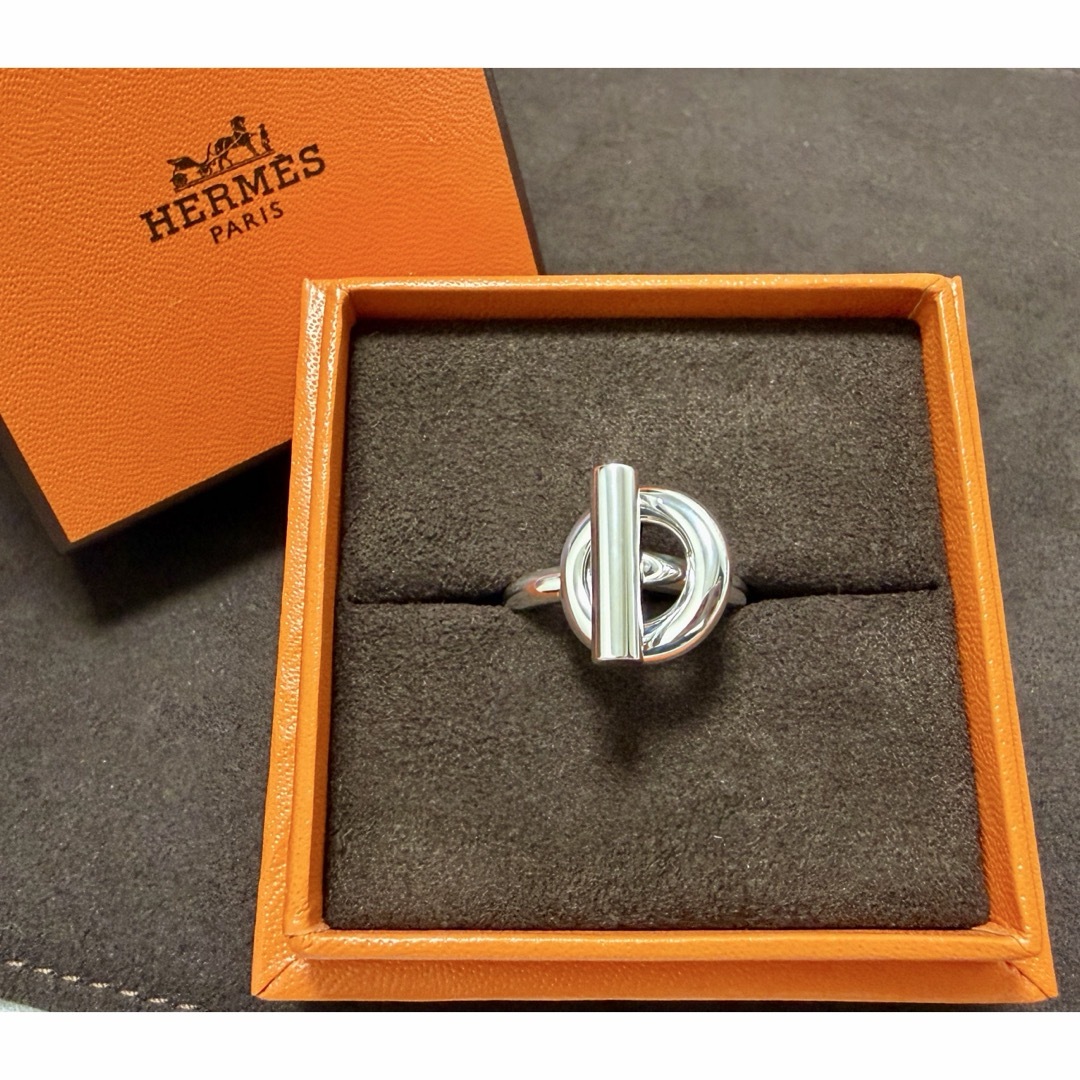 HERMES - 新品未使用 HERMES エルメス エシャペ 50 シルバー リング MM