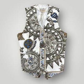 HERMES - 未使用 エルメス HERMES ベスト ジレ ラムレザー 羊革