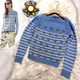 GUCCI - GUCCI 白雪姫 スパンコールニット Sの通販 by MLS｜グッチなら