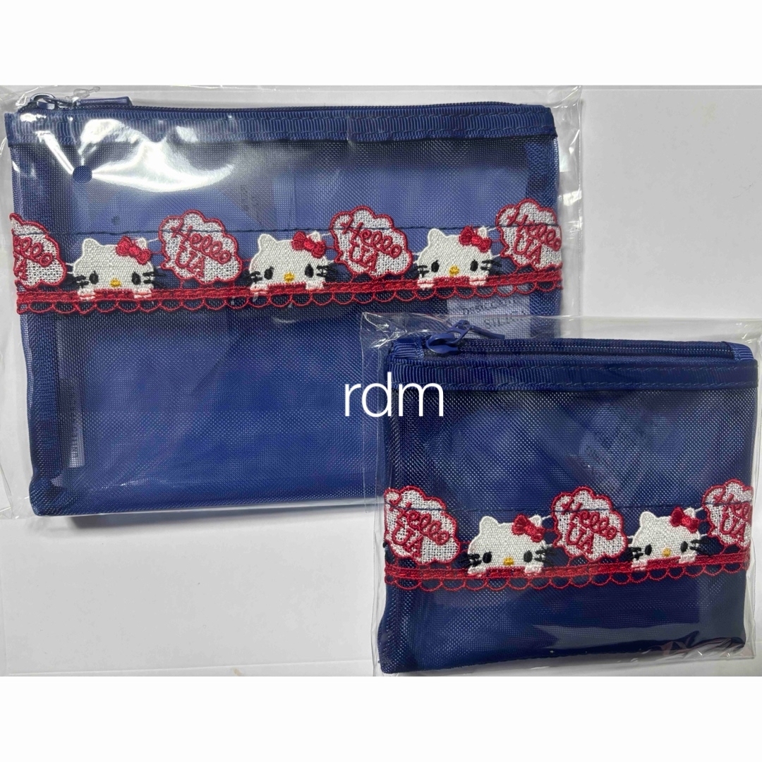 新品 HELLO KITTY×近沢レース店×UNITED ARROWS スクエアポーチ S