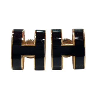 HERMES - HERMES エルメス イスム バッファローホーン 水牛 ピアスの