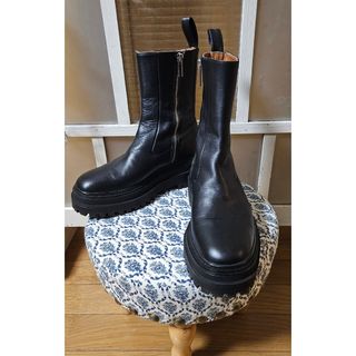 ZARA - 【タグ付き新品】ZARA ザラ 24cm ロングブーツ ポインテッド