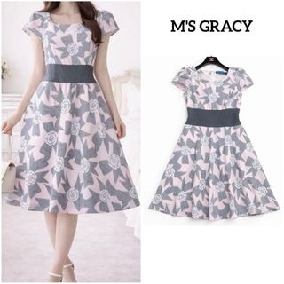 M'S GRACY - エムズグレイシー ワンピース サイズ44 L -の通販 by