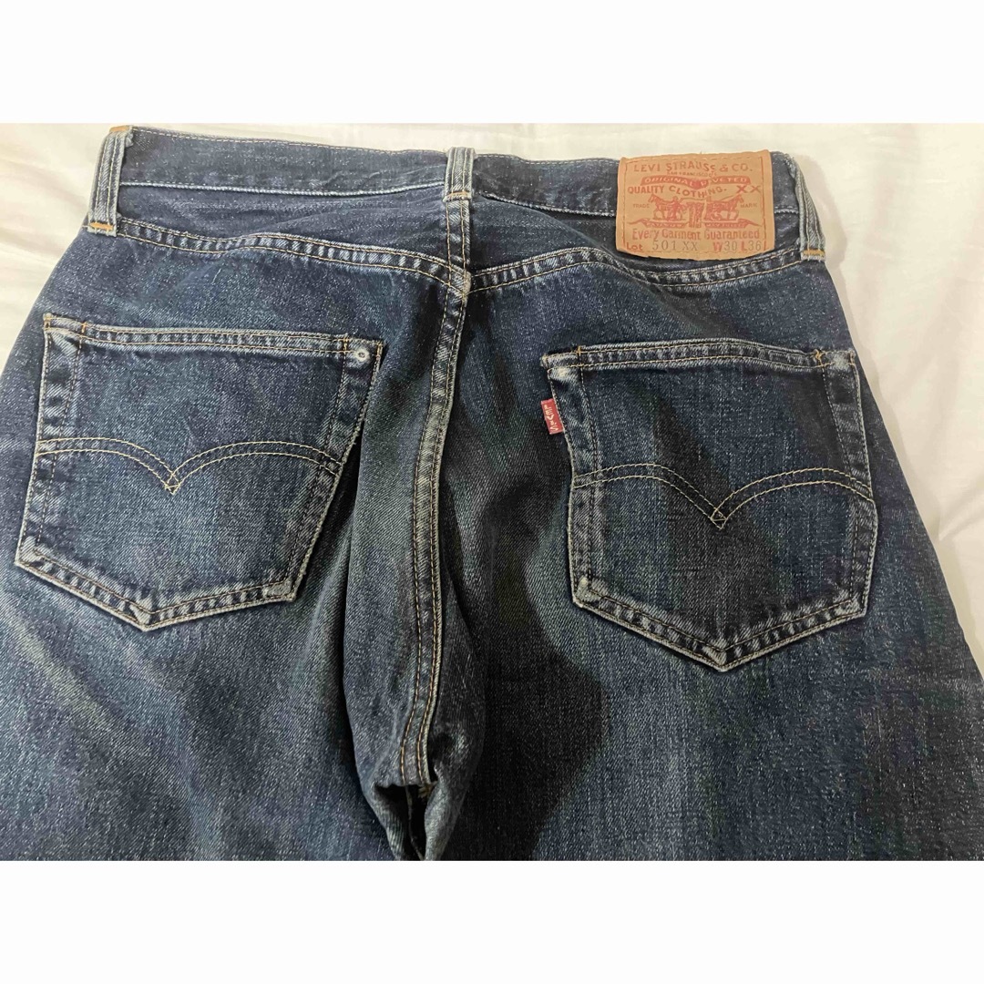 Levi's - 秘蔵Levi's 501XX 55年 VINTAGE 赤耳BIG E 刻印555の通販 by