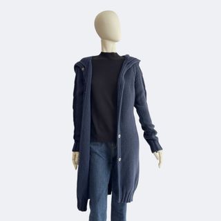 FEKETEハイフードロングダッフルコートの通販 by ぴぴぴ断捨離中｜ラクマ