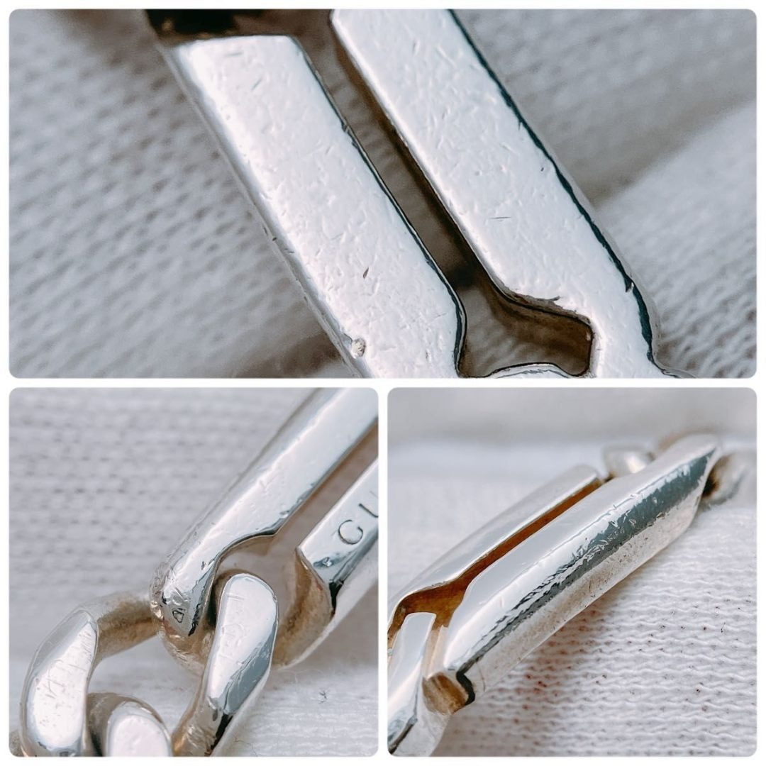 GUCCI - ＊17 グッチ GUCCI 925 ブレスレット シルバー 喜平チェーン